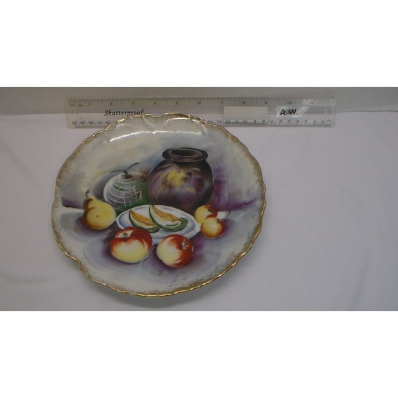 Norleans Ceramic Hanging Plate - Fruit/Vase Japan Vintage 8.5" (6) - Picture 1 of 4